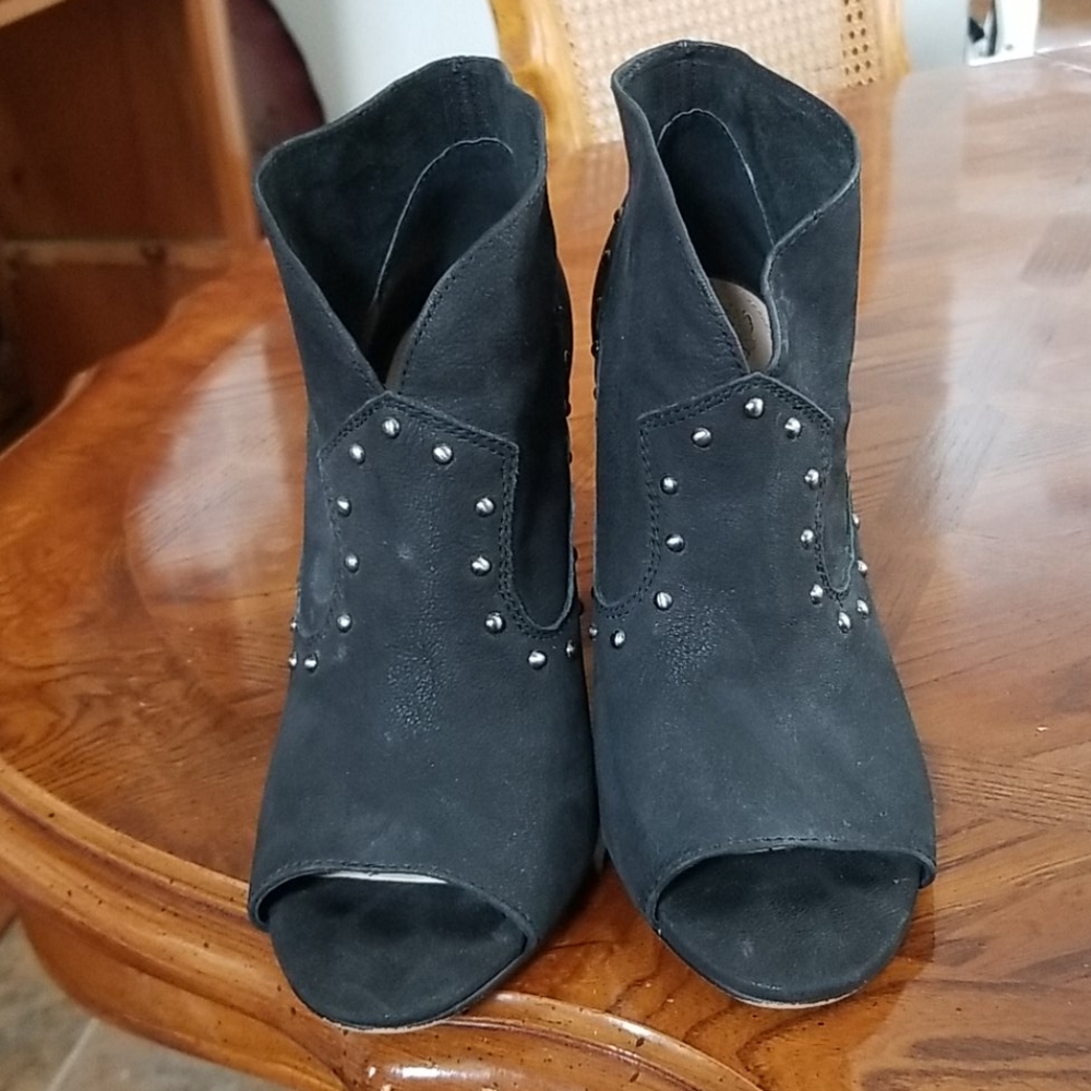 Vince Camuto Open Toe Booties